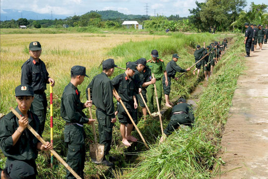 Thiết thực từ những hoạt động trên đường hành quân về cơ sở của Cảnh sát cơ động Lâm Đồng