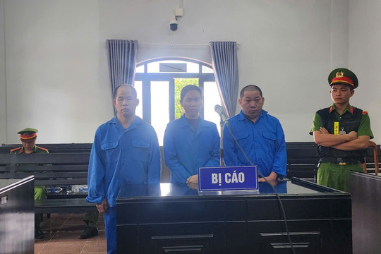 Tuyên án 60 năm tù cho 3 kẻ “Mua bán trái phép chất ma túy”