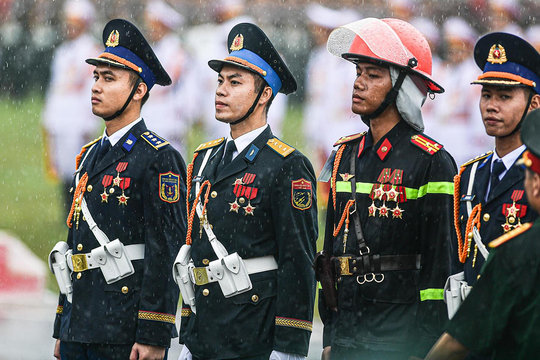 Xác suất Hà Nội mưa dông trong ngày tổng duyệt Lễ diễu binh, diễu hành 30/8