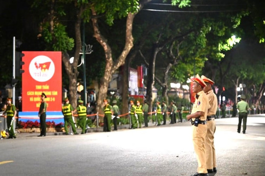 Công văn 4774: Tăng cường đảm bảo an ninh trật tự dịp Lễ kỷ niệm 80 năm ngày Quốc khánh tại Hà Nội