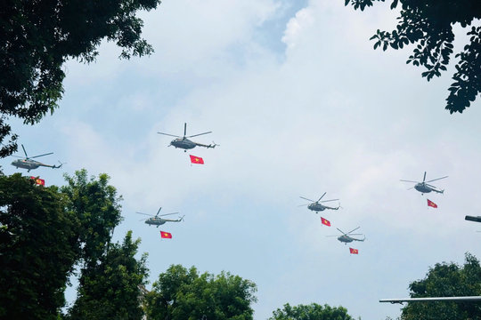 Không sử dụng Flycam làm ảnh hưởng đến hoạt động bay luyện tập và chào mừng Lễ kỷ niệm 2/9