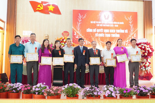 Phường Đông Gia Nghĩa khen thưởng 35 điển hình tiên tiến tiêu biểu