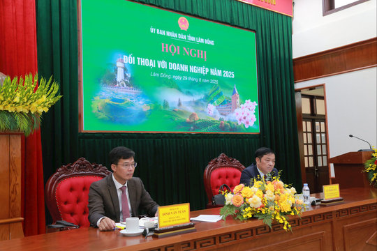 Hội nghị đối thoại với doanh nghiệp năm 2025 tại điểm cầu Đắk Nông (cũ)