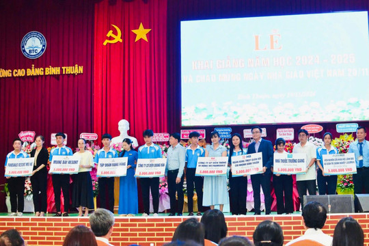 Trường Cao đẳng Bình Thuận có nhiều chính sách hỗ trợ học tập