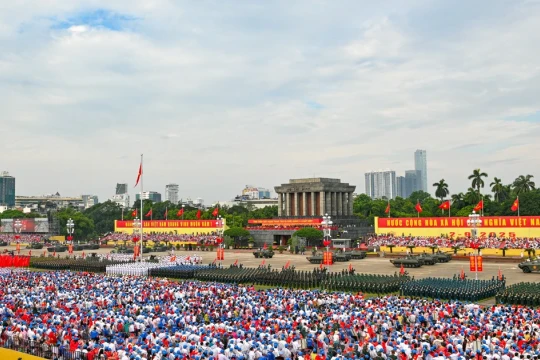 Những hình ảnh ấn tượng buổi tổng duyệt lễ diễu binh, diễu hành kỷ niệm 80 năm Quốc khánh