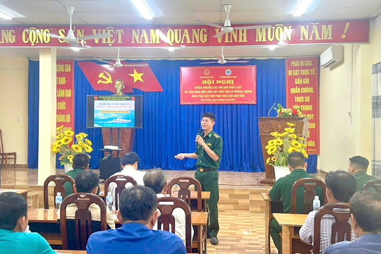 150 ngư dân được tuyên truyền về chống khai thác IUU