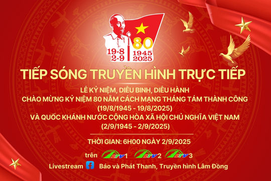 Trực tiếp Lễ mít tinh, diễu binh, diễu hành Kỷ niệm Ngày Quốc khánh 2/9