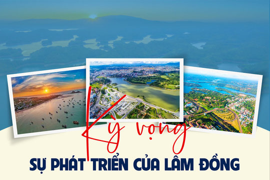 Kỳ vọng sự phát triển của Lâm Đồng