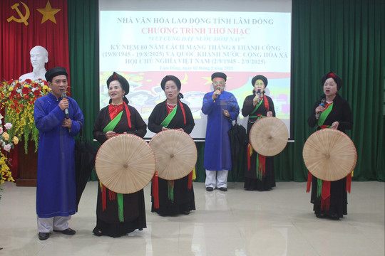 Giao lưu thơ nhạc "Vui cùng đất nước hôm nay"