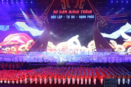 Ngân vang giai điệu tự hào “80 năm - Hành trình Độc lập, Tự do, Hạnh phúc”