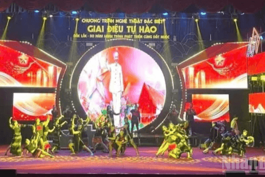 Đặc sắc chương trình nghệ thuật đặc biệt “Giai điệu tự hào” và “Sóng ngàn” phục vụ nhân dân tỉnh Đắk Lắk dịp Quốc khánh 2/9