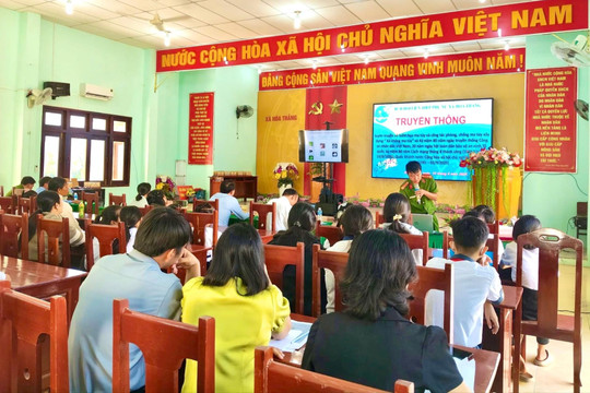 Quyết tâm xây dựng xã Hòa Thắng không ma túy