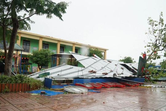 Công điện 156: khắc phục trường học sau bão số 5 bảo đảm cho Lễ khai giảng