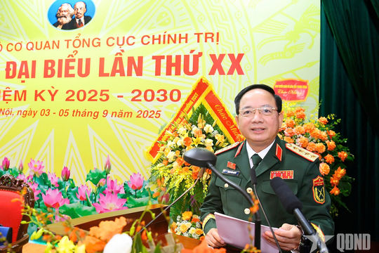 Phát biểu chỉ đạo của Đại tướng Trịnh Văn Quyết tại Đại hội Đảng bộ Cơ quan Tổng cục Chính trị  lần thứ XX, nhiệm kỳ 2025-2030