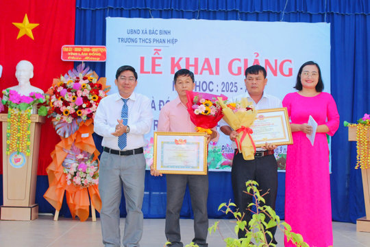 Ngôi trường đạt chuẩn quốc gia ở vùng đồng bào Chăm