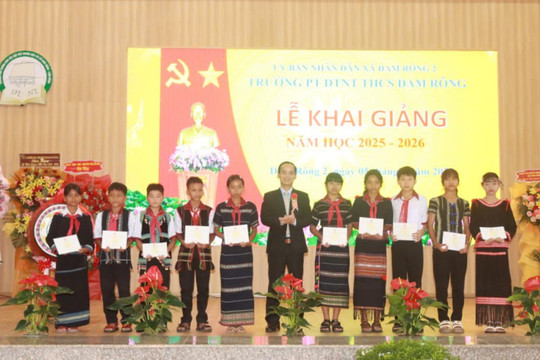 Khẳng định chất lượng giáo dục phổ thông ở vùng khó Đam Rông