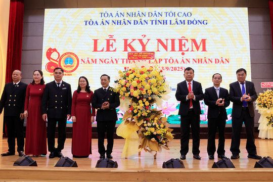 Kỷ niệm 80 năm Ngày truyền thống ngành Tòa án nhân dân