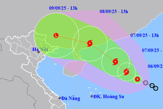 Điểm khác biệt của bão số 7 Tapah sắp hình thành, miền Bắc đón mưa lớn trong 3 ngày