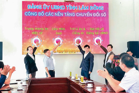 Lan tỏa việc học và làm theo Bác ở Ðảng bộ UBND tỉnh Lâm Ðồng