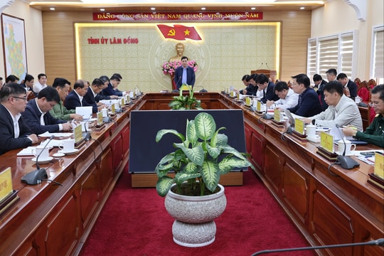 Đảm bảo chất lượng, tiến độ các văn kiện trình Đại hội Đảng bộ tỉnh Lâm Đồng