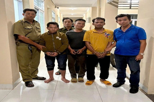 Bắt nhóm đối tượng tàng trữ, sử dụng trái phép ma túy và trộm cắp tài sản