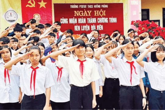 Gấp rút xây trường nội trú cho học sinh vùng biên giới