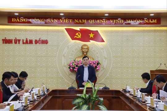 Chuẩn bị chu đáo, kỹ lưỡng Đại hội đại biểu Đảng bộ tỉnh Lâm Đồng nhiệm kỳ 2025 - 2030