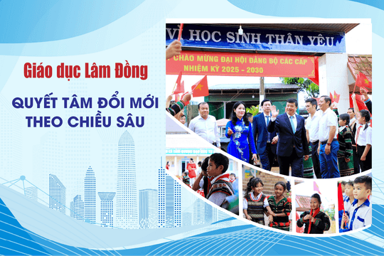 Giáo dục Lâm Đồng quyết tâm đổi mới theo chiều sâu