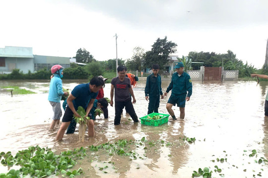 Kịp thời hỗ trợ người dân khắc phục hậu quả thiên tai