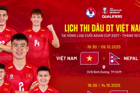 Nepal chọn sân Thống Nhất làm sân nhà, tuyển Việt Nam có nhiều lợi thế