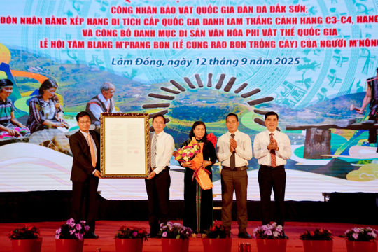 Công nhận Bảo vật Quốc gia Đàn đá Đắk Sơn