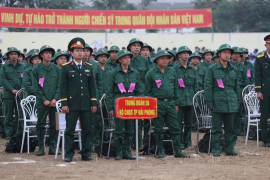 Kế hoạch lịch tuyển chọn công dân nhập ngũ năm 2026 TP Hải Phòng