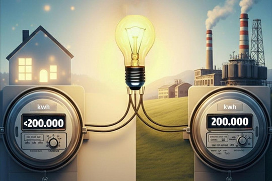 Áp dụng giá điện hai thành phần ra sao?