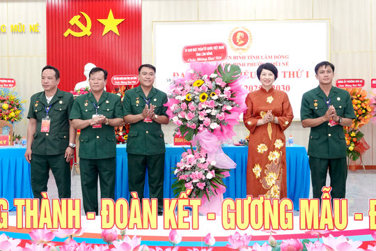 Đại hội điểm Hội Cựu chiến binh phường Mũi Né lần thứ I