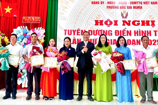 Phường Bắc Gia Nghĩa huy động hơn 2,2 tỷ đồng cho hạ tầng và an sinh
