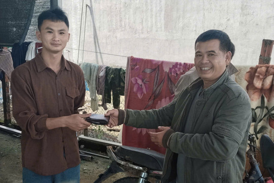 Hành động đẹp của chàng trai 23 tuổi ở Đam Rông 2