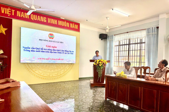 Tiếp sức nông dân Cát Tiên phát triển nghề dâu tằm