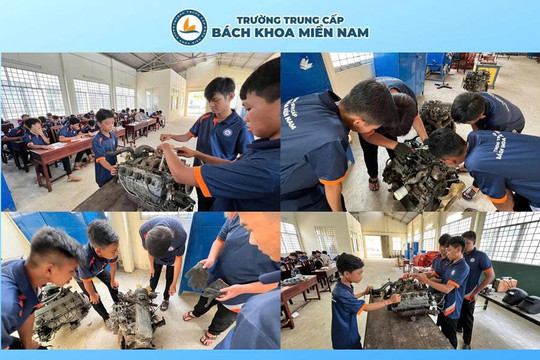 Trường Trung cấp Bách khoa miền Nam - Khởi đầu vững chắc, tương lai rộng mở