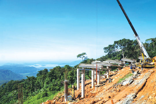 Vì sao chậm tiến độ thi công dự án quốc lộ 28B?