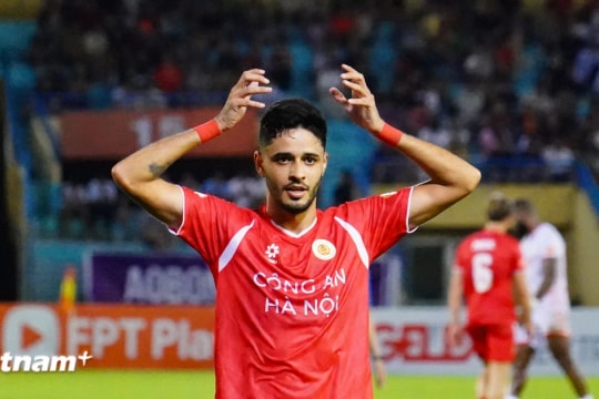 Quang Hải-Leo Artur tỏa sáng, Công an Hà Nội tạm chiếm ngôi đầu V-League