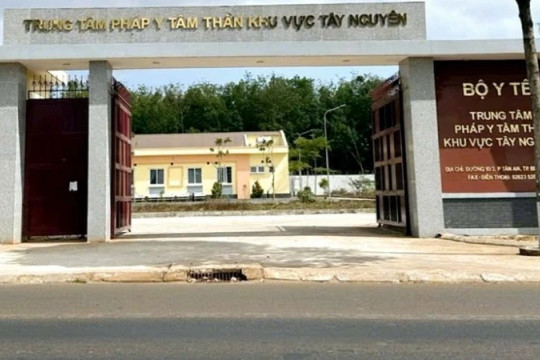Khởi tố 5 cán bộ của Trung tâm pháp y tâm thần khu vực Tây Nguyên