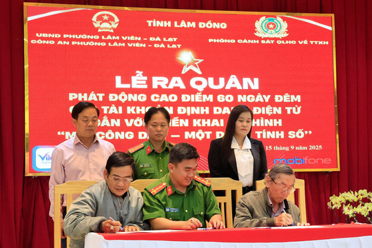 Phấn đấu xây dựng thành công Mô hình Mỗi công dân – Một danh tính số