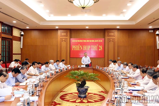 Công tác nội chính phải hướng tới ổn định chính trị, thúc đẩy phát triển đất nước