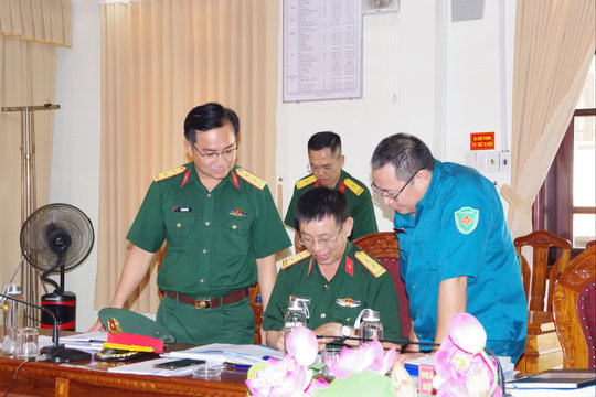 Bộ Chỉ huy Quân sự kiểm tra công tác tuyển chọn và gọi công dân nhập ngũ năm 2026