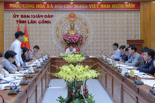 Thúc đẩy tiến độ giải ngân vốn đầu tư công năm 2025 trên địa bàn Đà Lạt và Lạc Dương