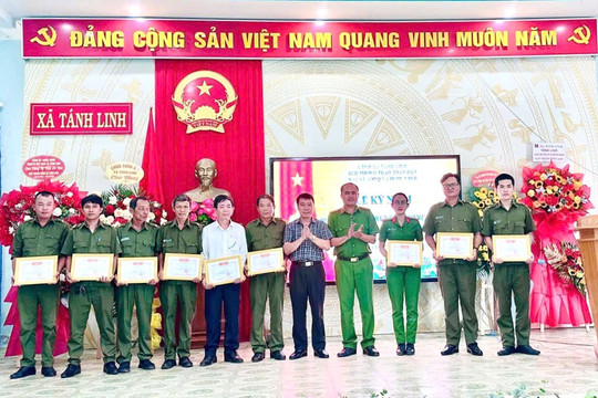 Người tận tụy bảo vệ an ninh thôn, xóm ở Tánh Linh
