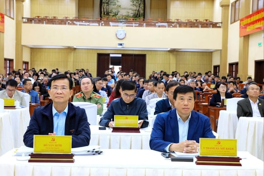 Hội nghị toàn quốc quán triệt, triển khai thực hiện 4 nghị quyết quan trọng của Bộ Chính trị