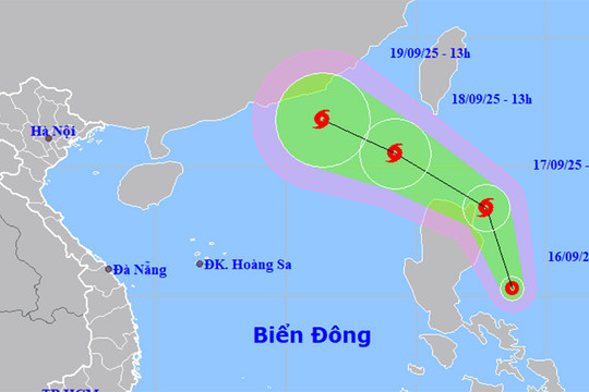Dự báo Biển Đông sắp đón bão số 8