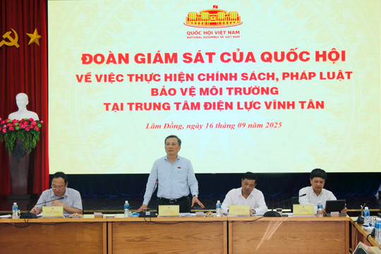 Tìm giải pháp căn cơ để bảo vệ môi trường tại Trung tâm Điện lực Vĩnh Tân