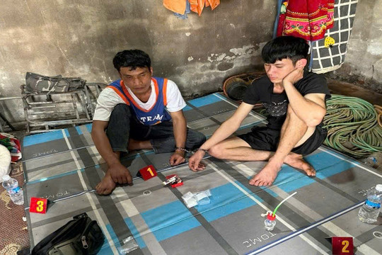 Bắt đối tượng trộm cắp lẩn trốn trong vườn cà phê, phát hiện tàng trữ ma tuý